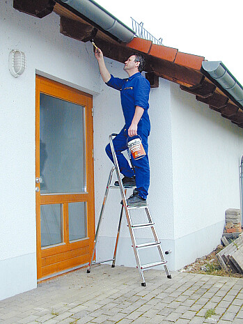 KRAUSE CORDA drabina aluminiowa wolnostojąca 5 stopni